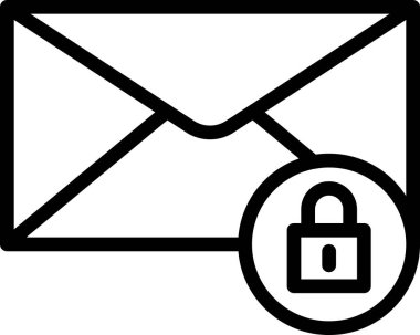 Metinleriniz için bir yer içeren e- posta web simgeleri 