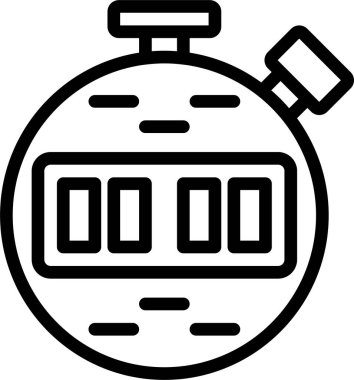 Otel ve servis satırı vektör simgesi.