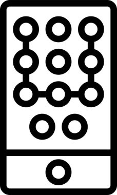 telefon simgesi, basit vektör illüstrasyonu 