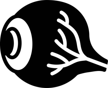 Göz simgesi, vektör illüstrasyonu  