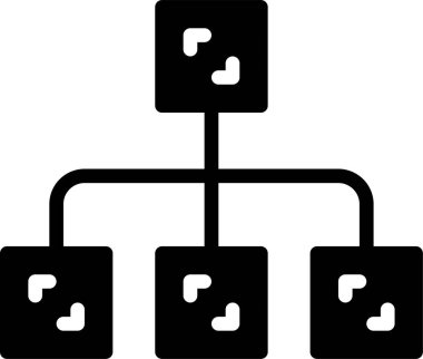 Beyaz arkaplanda diyagram çizgi vektör simgesi 