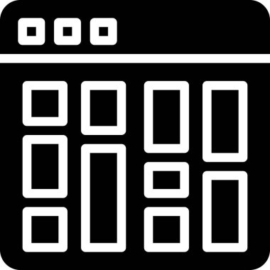 Seo ve pazarlama simgelerinin kılavuz vektör çizimi