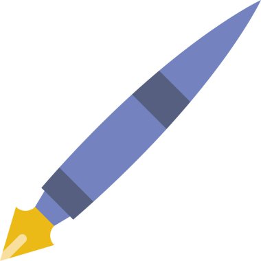 kalem simgesi, vektör illüstrasyonu 