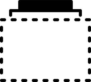 Katman simgesi, basit vektör illüstrasyonu 