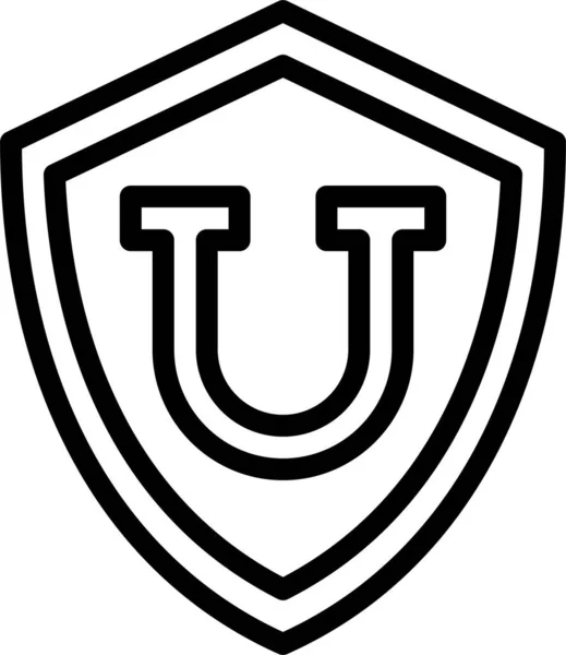 Εικονίδιο Λογότυπου Πανεπιστημίου Απομονωμένο Λευκό Φόντο — Διανυσματικό Αρχείο