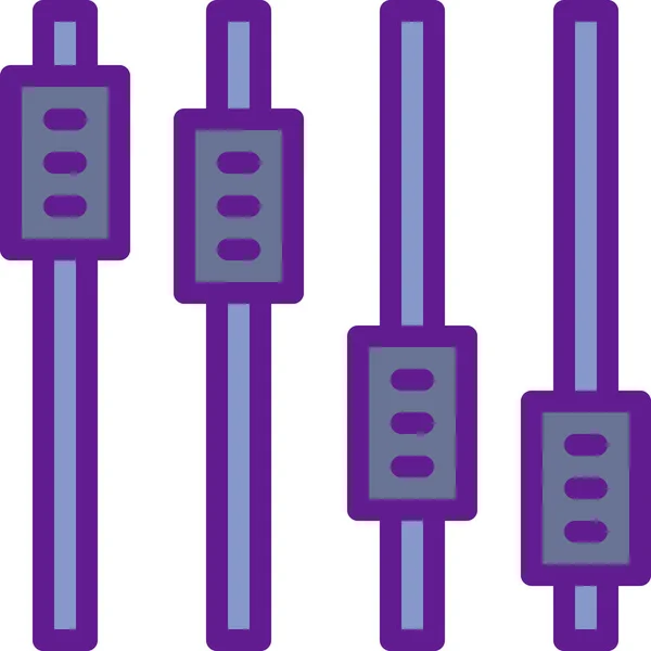 Ayarlar simgesi, basit vektör illüstrasyonu 