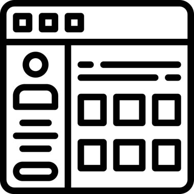 seo ve dijital pazarlama vektör simgesi. 