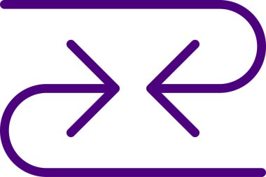 ok simgesi vektör illüstrasyonu