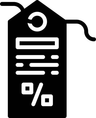 Daktilonun bir vektör düz çizgi simgesi