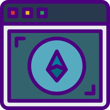 çevrimiçi alışveriş vektörü resimleme simgesi