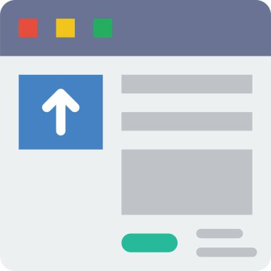 Simge indir, vektör illüstrasyonu