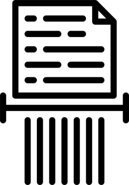 Dosya. Web simgesi basit illüstrasyon