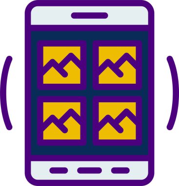 resim simgesi, vektör çizimi 