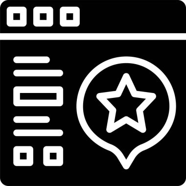 Sohbet simgesi, basit vektör illüstrasyonu 