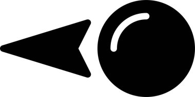 ok simgesi, vektör illüstrasyonu