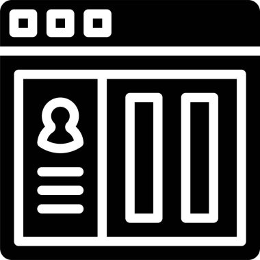 kullanıcı simgesi, vektör illüstrasyonu