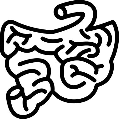 bir yılanın siyah ve beyaz vektör çizimi