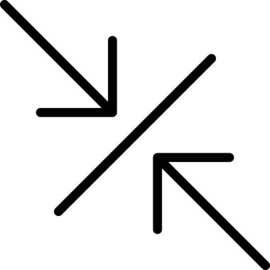 Beyaz arkaplanda simge ve vektör illüstrasyonunu sıkıştır