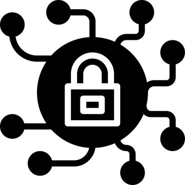 Bilim ve teknoloji çizgi vektör simgesi.