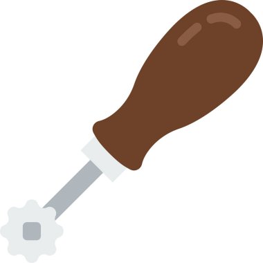 Çekiç simgesinin vektör illüstrasyonu