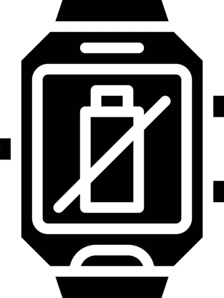 Icône Batterie Illustration Vectorielle — Image vectorielle