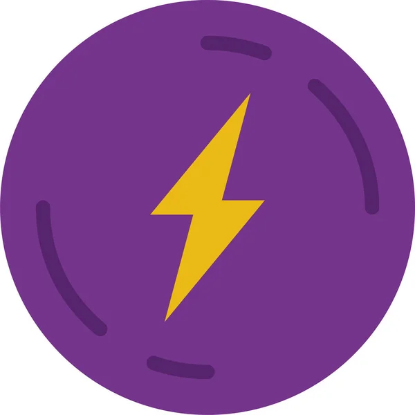 Vector Illustration Energy Icon — Stock Vector
