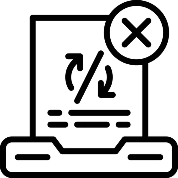 Dateiformat Web Symbol Vektorillustration — Stockvektor