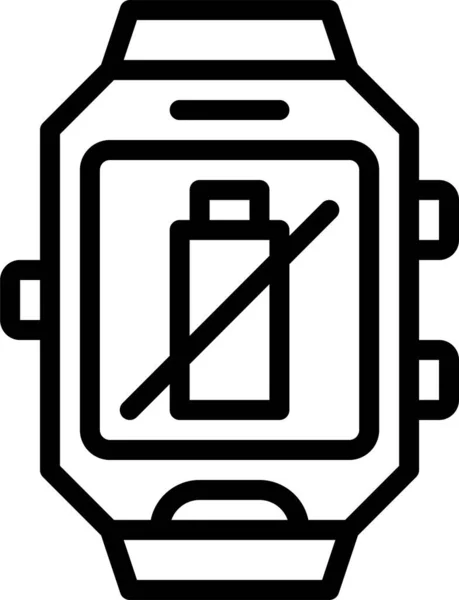 Battery Icon Vector Illustration — Stock Vector