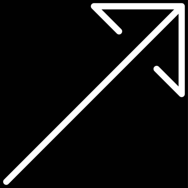 Vektorillustration Eines Einfachen Symbols — Stockvektor