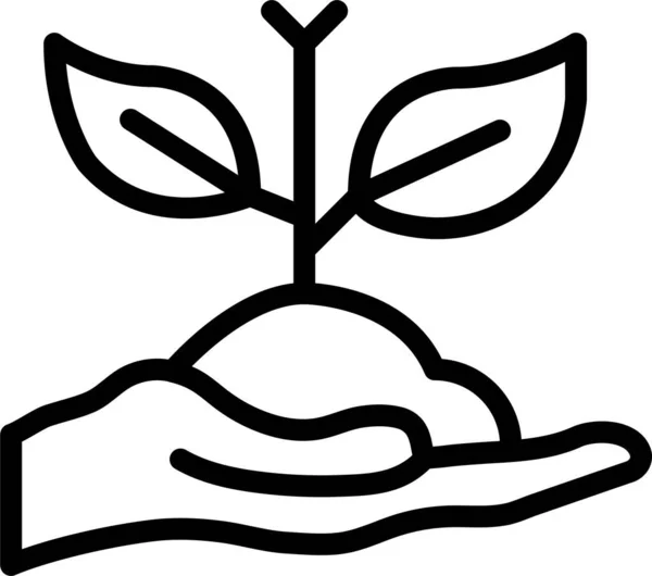 bitki büyümesi, vektör basit illüstrasyon