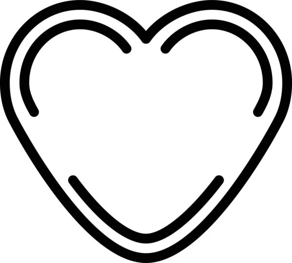 Сердце Иконка Сайта — стоковый вектор