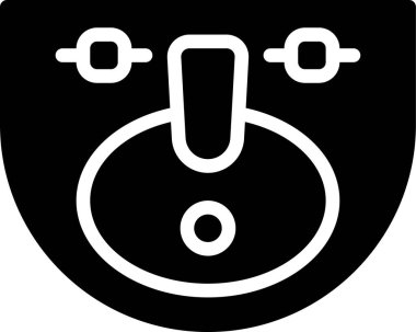 Simge batır, vektör illüstrasyonu  