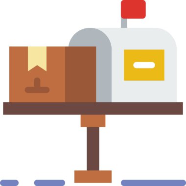 servis simgesi, vektör illüstrasyonu