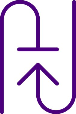 Modern b 'nin vektör illüstrasyonu eksik simgesi