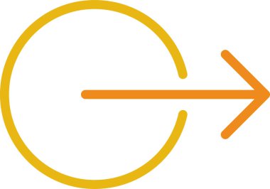 Dairesel oku olan bir güç simgesi 