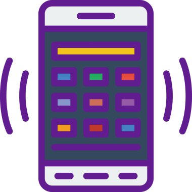 Uygulama simgesi, basit vektör illüstrasyonu 