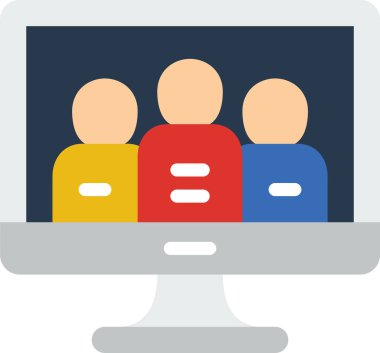 iş insanları vektör simgesi