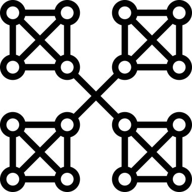 soyut geometrik şekilli vektörsüz desen 