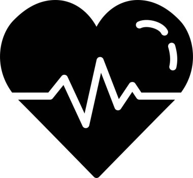 Sağlık web simgesi, basit vektör illüstrasyonu