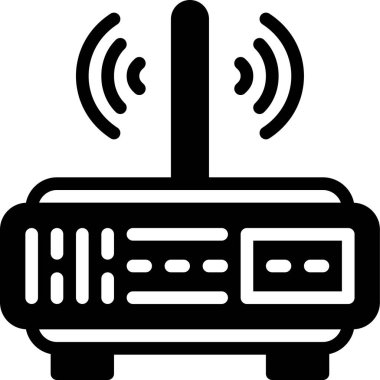 Yönlendirici simgesi, vektör illüstrasyonu