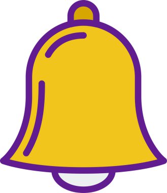 Alarm simgesi vektör resimleme arkaplanı