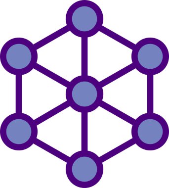 Beyaz arkaplanda diyagram çizgi vektör simgesi 
