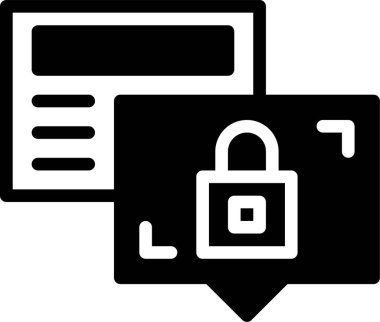 Konuşma vektörü illüstrasyonu, seo ve ağ simgesi