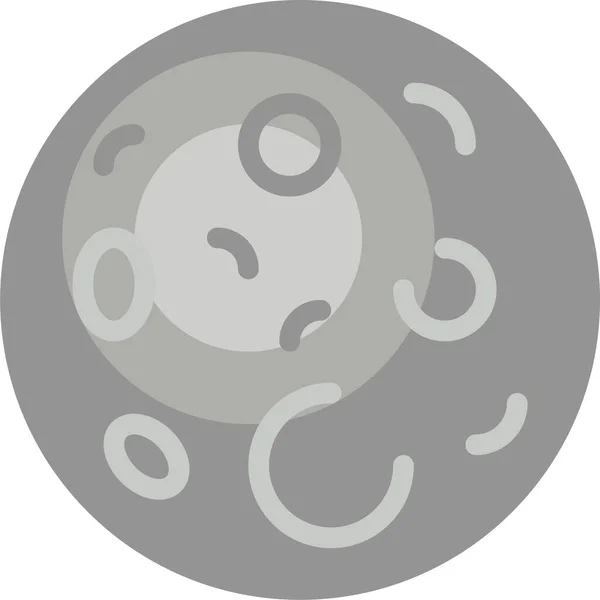 Векторная Иллюстрация Луны — стоковый вектор