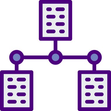 İkramiyeden molekül ikonu. vektör pictogram biçimi gri arkaplan üzerinde menekşe rengi ile çizilir.
