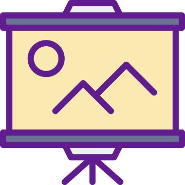 sunum kavramı, vektör illüstrasyon tasarımı 