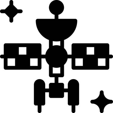 Uydu vektör resimleme arkaplanı