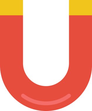 Mıknatıs Web simgesi basit illüstrasyon