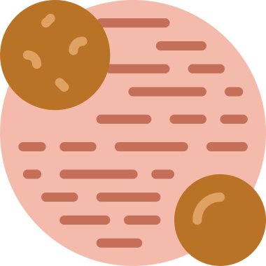 Dünya gezegeninin vektör çizimi