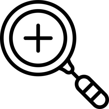 Bilim ve teknoloji çizgi vektör simgesi.